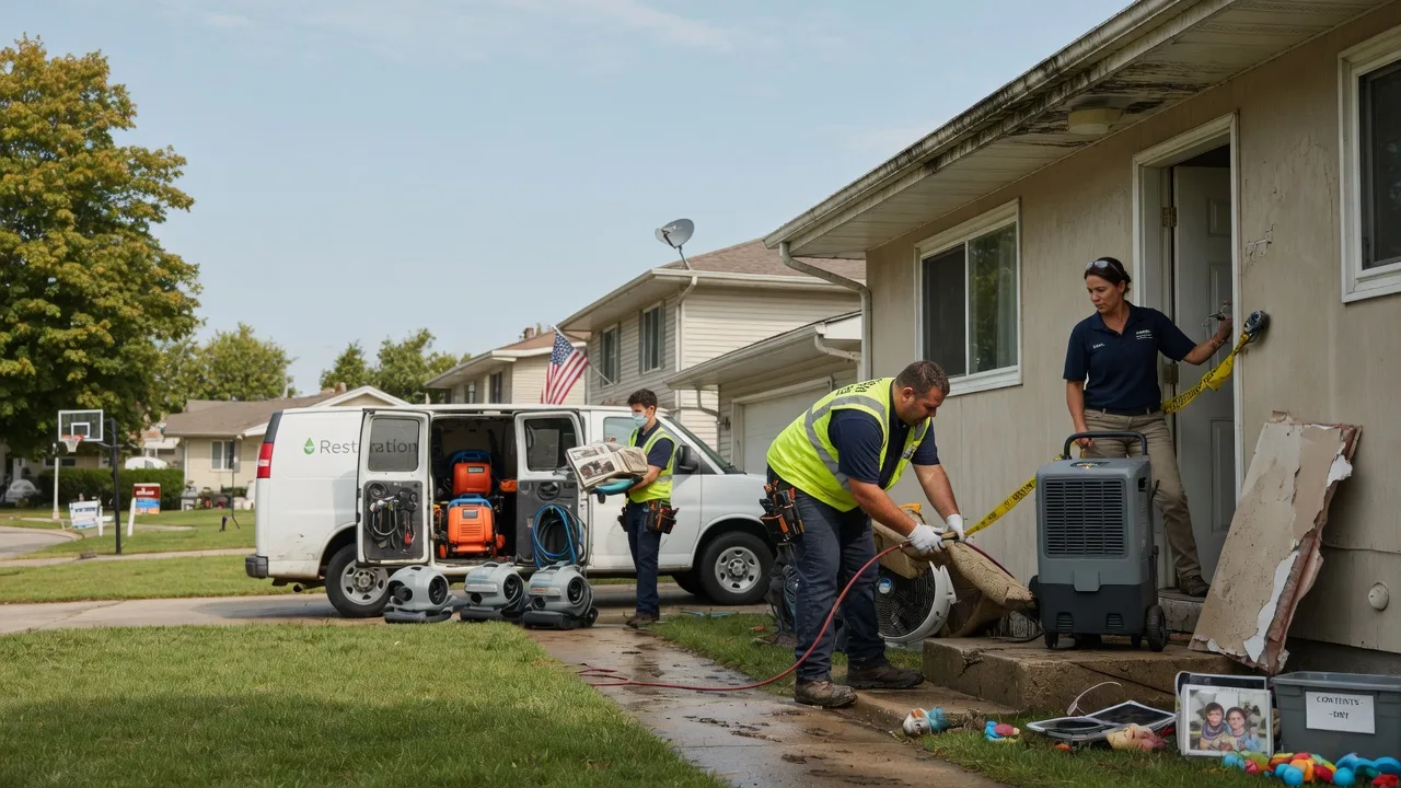 Water Damage Restoration in Burlington, KY near me